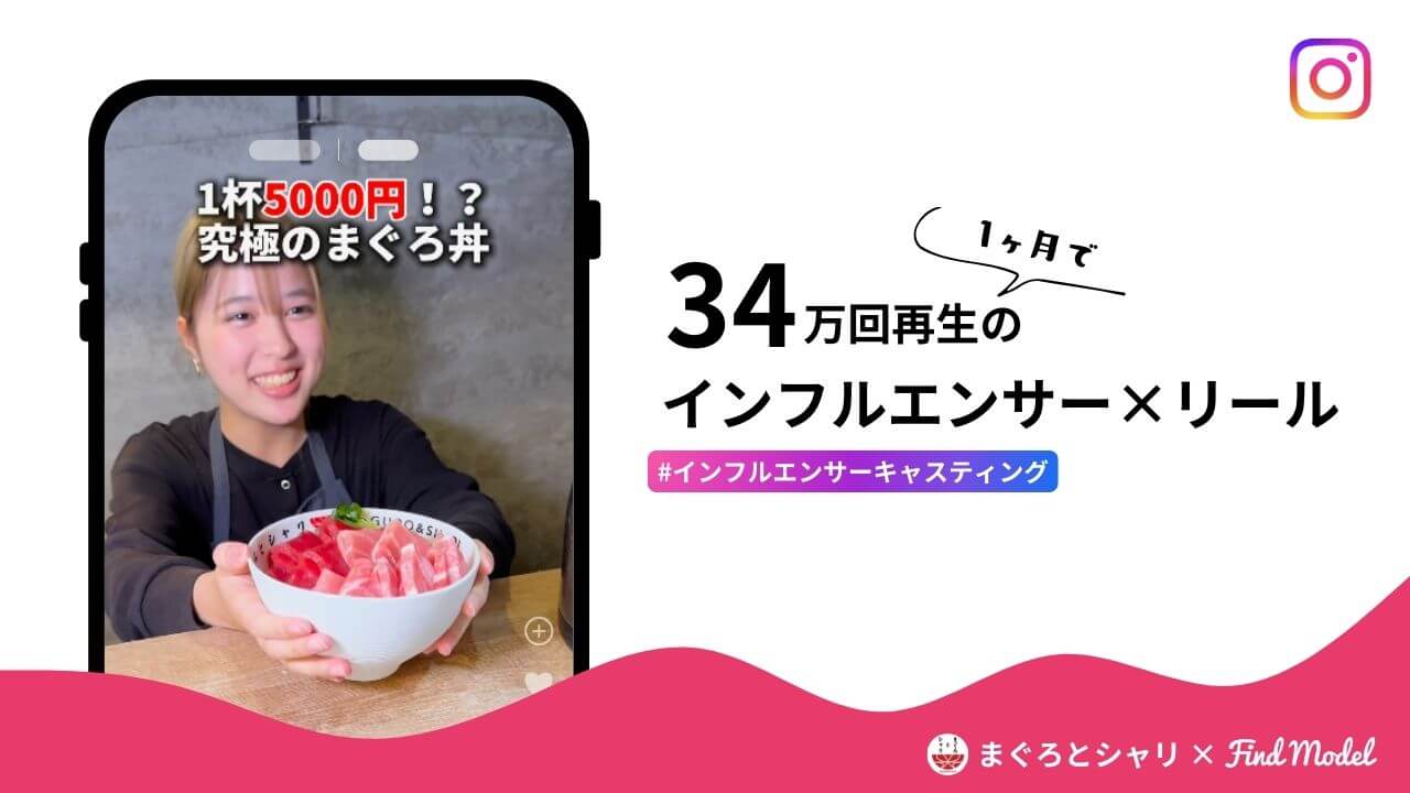 1ヵ月間で34万回再生と集客を実現！グルメ系インフルエンサーによるタイアップリール動画のポイントとは？